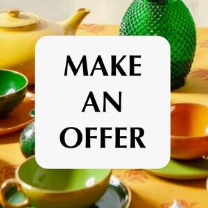 Reasonable offers considered